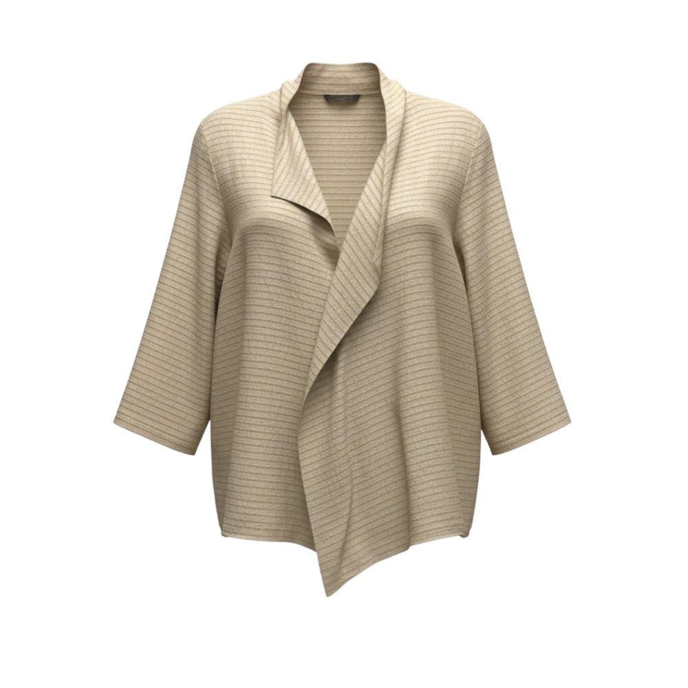 Poetry Silk and Hemp Asymmetrical Tunic Top